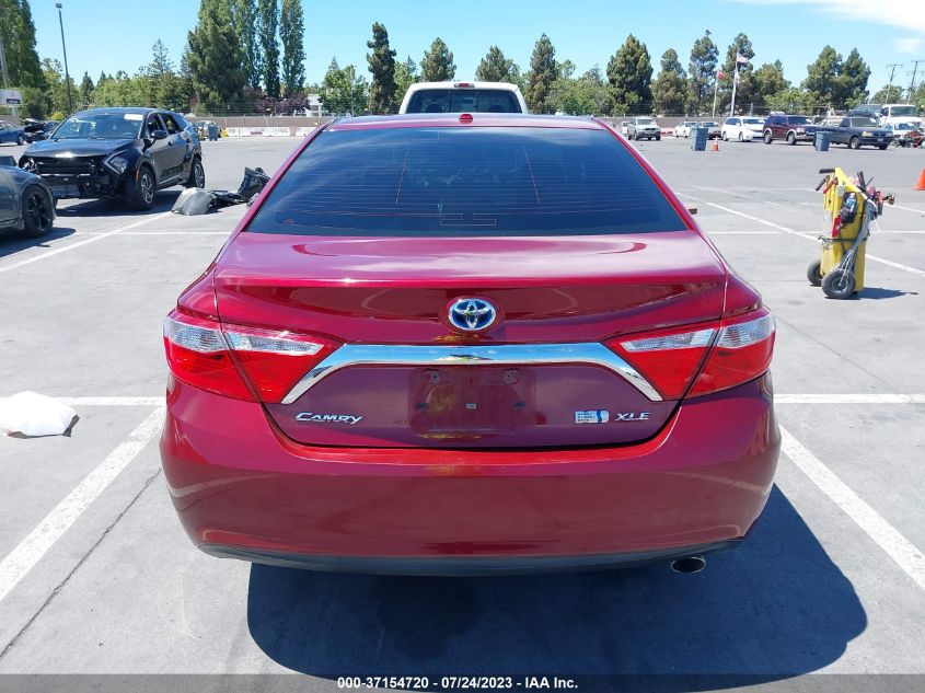 2016 TOYOTA CAMRY HYBRID LE/XLE/SE - 4T1BD1FK2GU188420