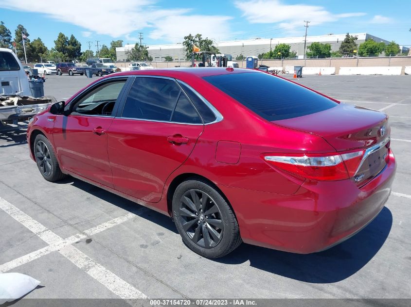 2016 TOYOTA CAMRY HYBRID LE/XLE/SE - 4T1BD1FK2GU188420