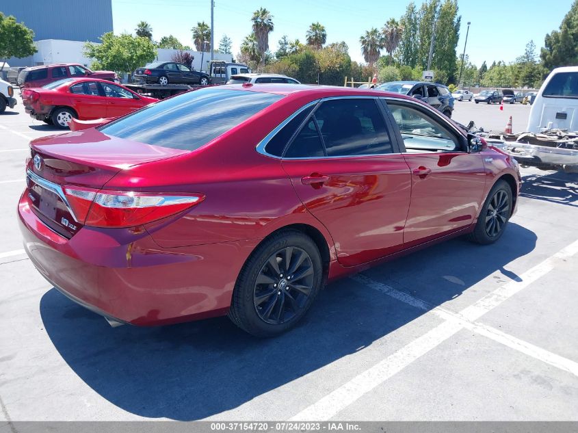 2016 TOYOTA CAMRY HYBRID LE/XLE/SE - 4T1BD1FK2GU188420