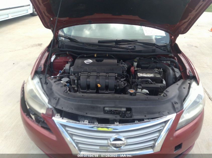 2013 NISSAN SENTRA S - 3N1AB7AP7DL731751