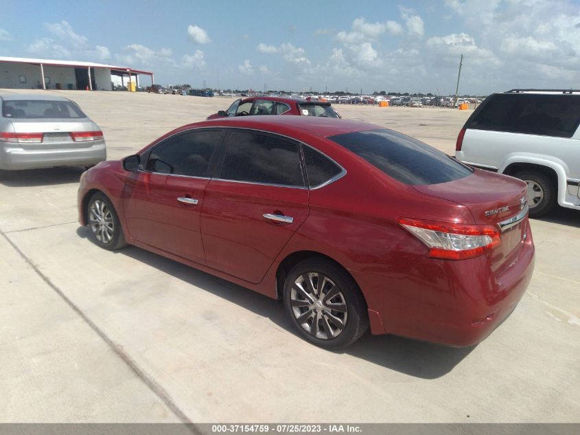 2013 NISSAN SENTRA S - 3N1AB7AP7DL731751