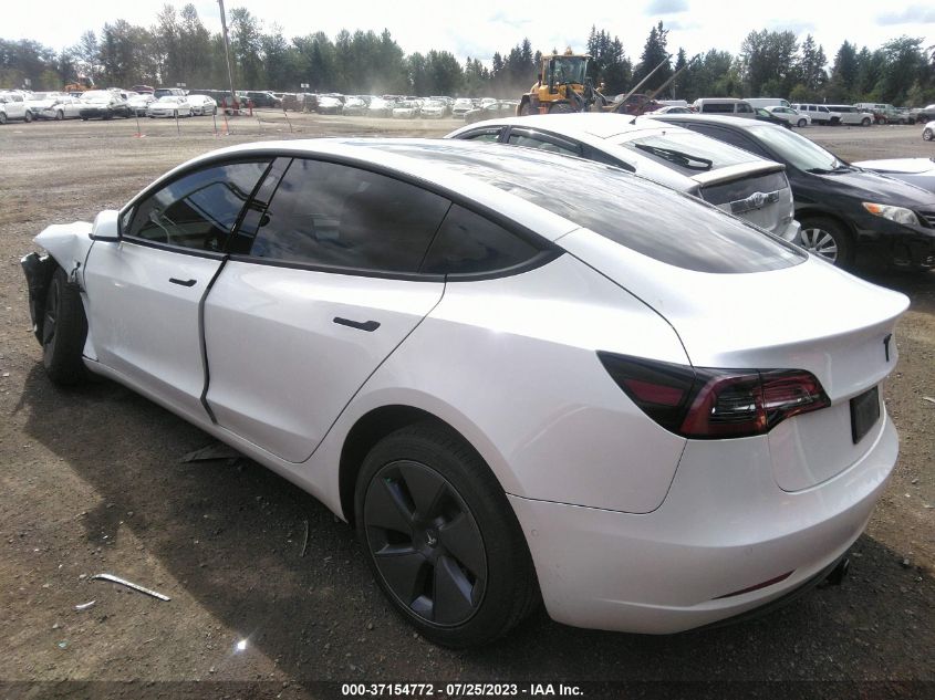 2021 TESLA MODEL 3 - 5YJ3E1EA2MF963544