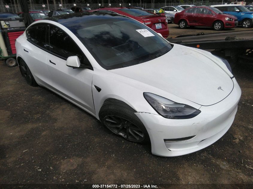 2021 TESLA MODEL 3 - 5YJ3E1EA2MF963544