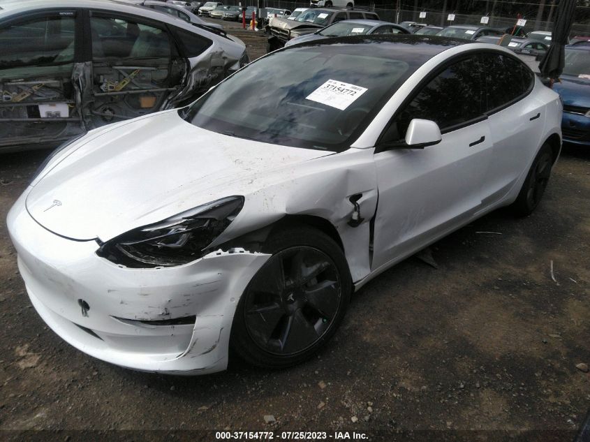 2021 TESLA MODEL 3 - 5YJ3E1EA2MF963544
