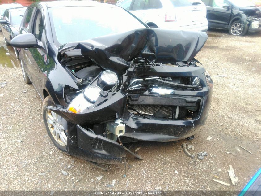 2014 CHEVROLET SONIC LT - 1G1JC6SHXE4230025
