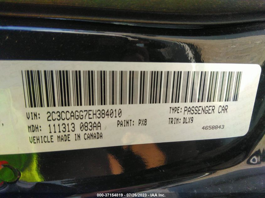 2014 CHRYSLER 300 300S - 2C3CCAGG7EH384010