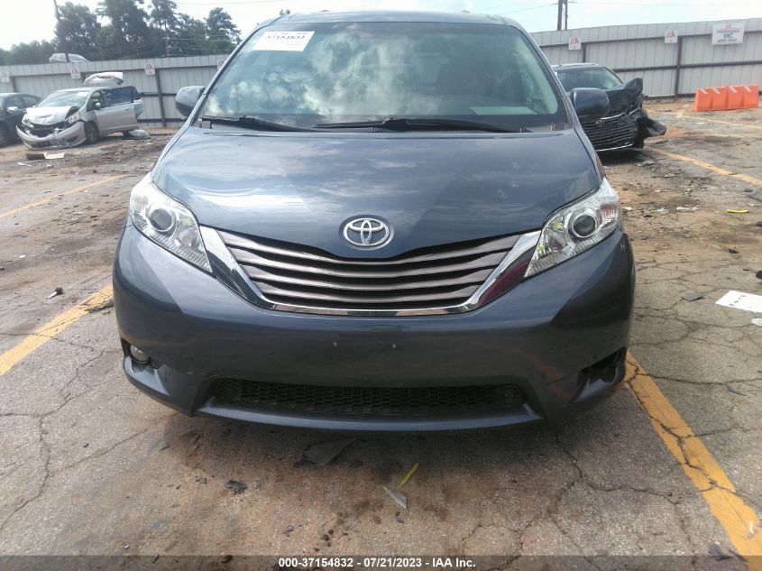 2015 TOYOTA SIENNA XLE - 5TDYK3DC4FS642343