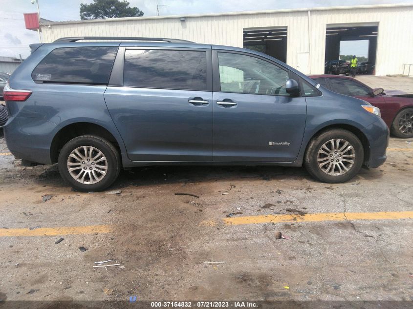 2015 TOYOTA SIENNA XLE - 5TDYK3DC4FS642343