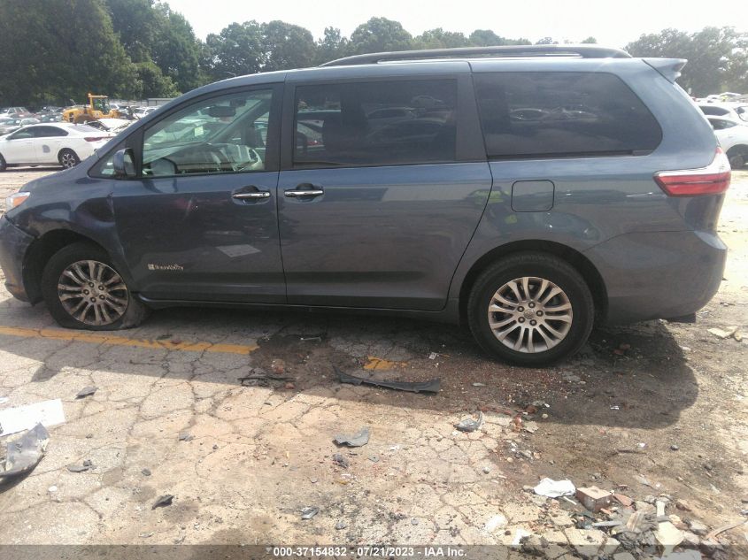 2015 TOYOTA SIENNA XLE - 5TDYK3DC4FS642343