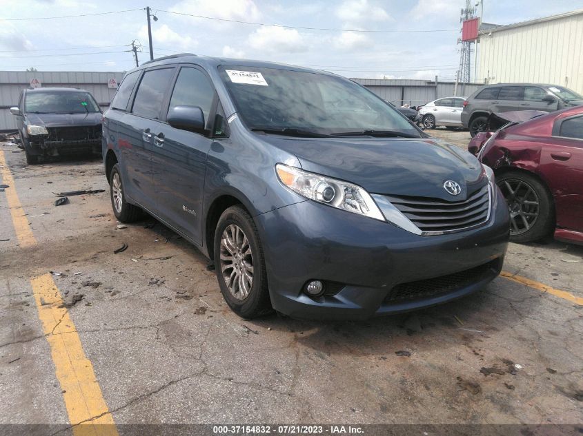 2015 TOYOTA SIENNA XLE - 5TDYK3DC4FS642343