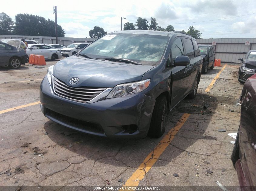2015 TOYOTA SIENNA XLE - 5TDYK3DC4FS642343