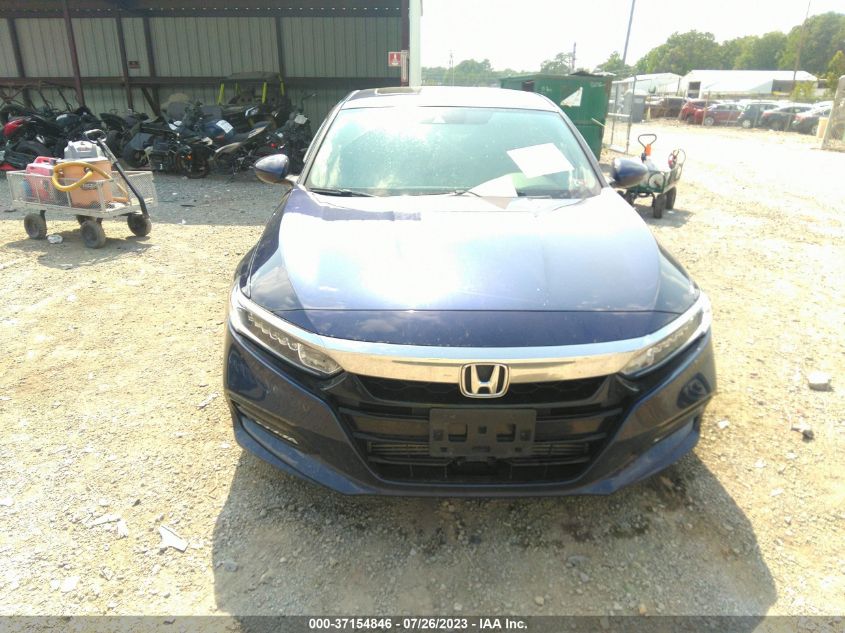 2018 HONDA ACCORD SEDAN EX-L 1.5T - 1HGCV1F57JA162230