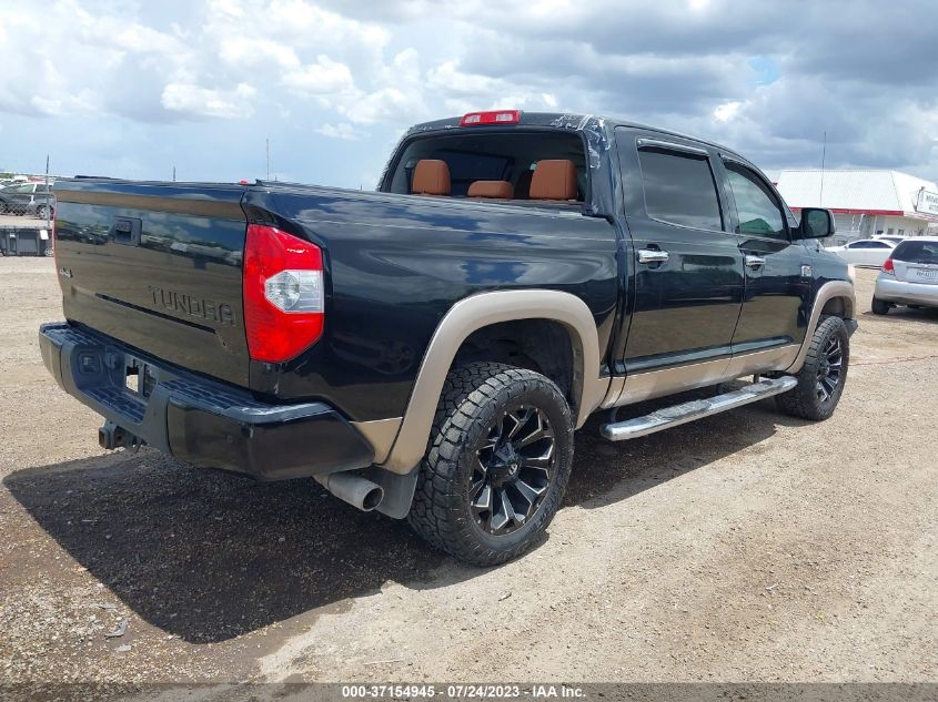 2015 TOYOTA TUNDRA 4WD TRUCK PLATINUM/1794 - 5TFAW5F13FX446305