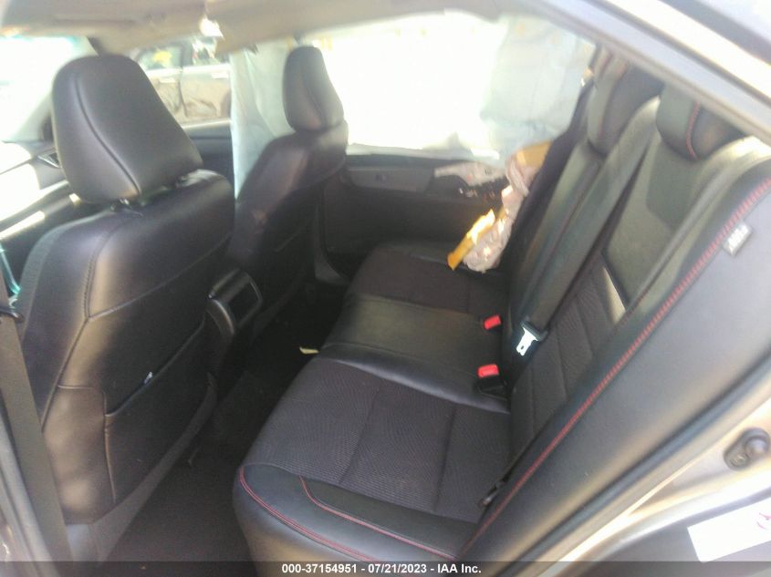 2017 TOYOTA CAMRY XLE/SE/LE/XSE - 4T1BF1FK4HU336501