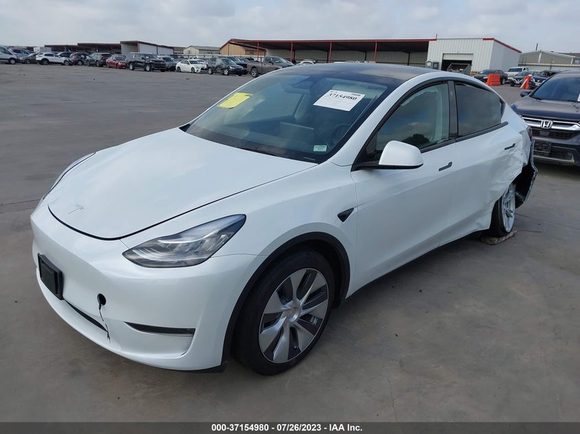 VIN 7SAYGDEE4PA059123 2023 TESLA MODEL Y LONG RANGE