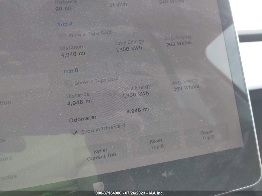 VIN 7SAYGDEE4PA059123 2023 TESLA MODEL Y LONG RANGE
