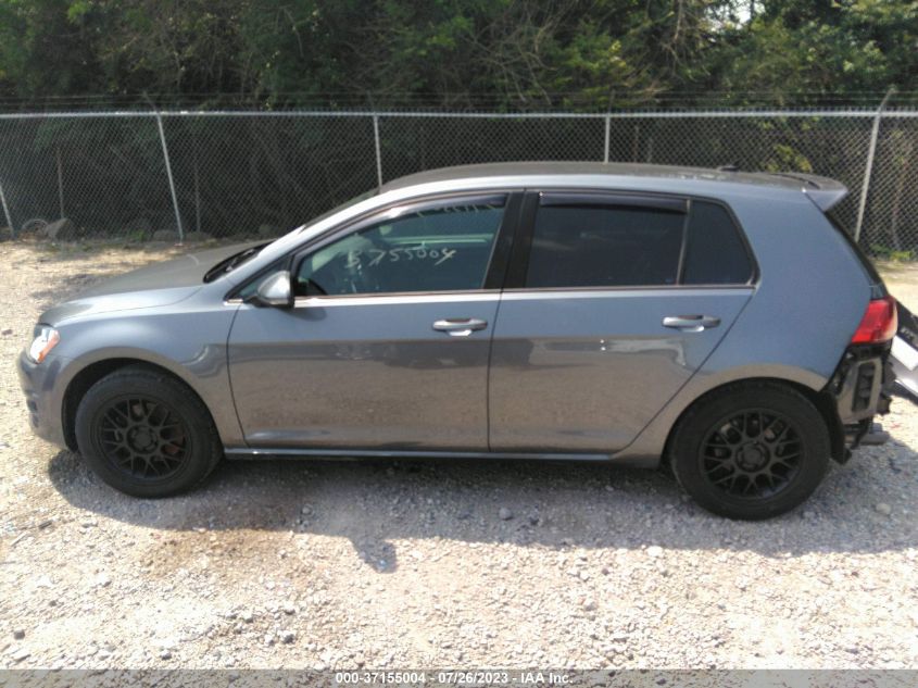 2015 VOLKSWAGEN GOLF TDI S - 3VWRA7AU5FM035750