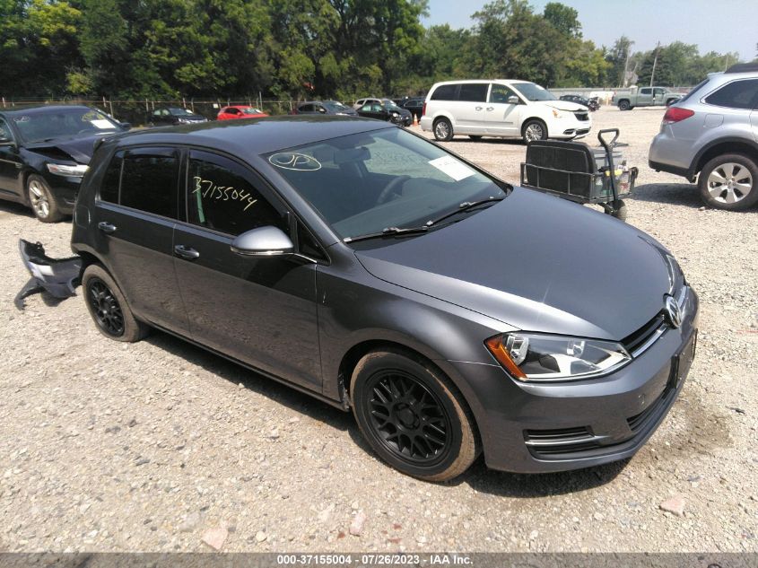 2015 VOLKSWAGEN GOLF TDI S - 3VWRA7AU5FM035750