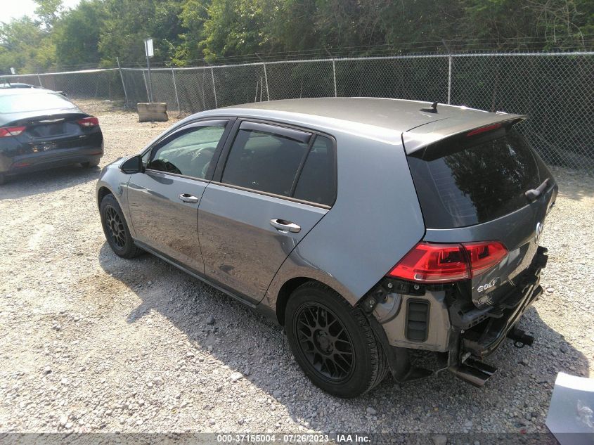 2015 VOLKSWAGEN GOLF TDI S - 3VWRA7AU5FM035750