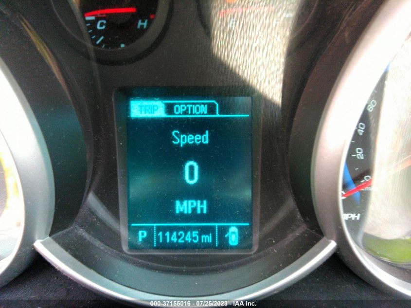 2016 CHEVROLET CRUZE LIMITED LT - 1G1PE5SB5G7169579