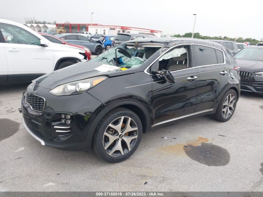 2017 KIA SPORTAGE SX - KNDPR3A64H7239126