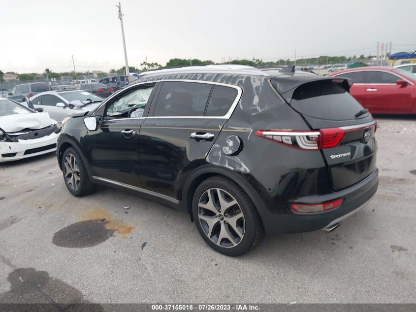 2017 KIA SPORTAGE SX - KNDPR3A64H7239126