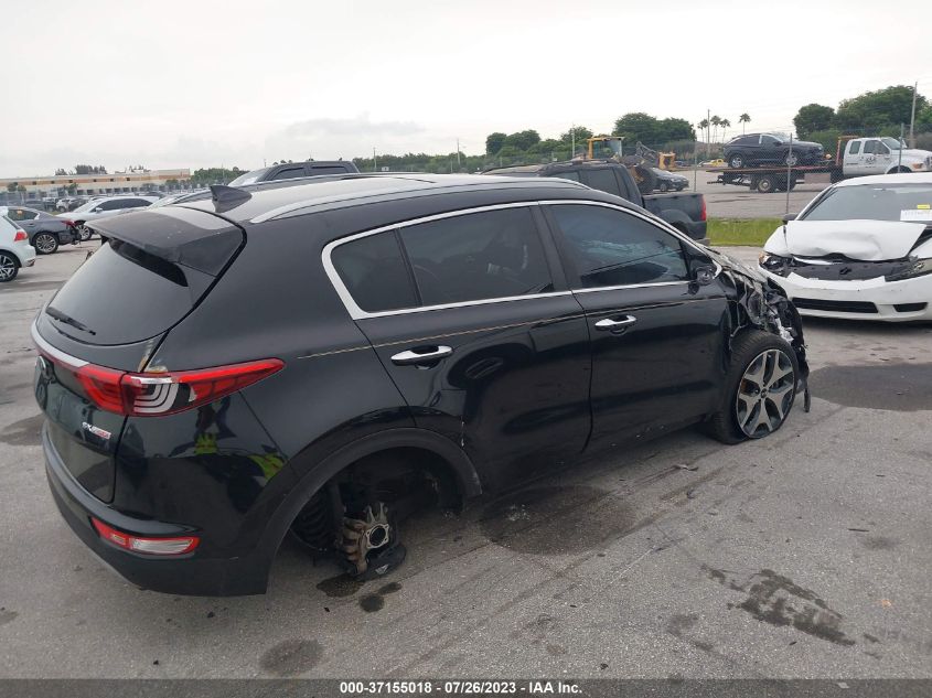 2017 KIA SPORTAGE SX - KNDPR3A64H7239126