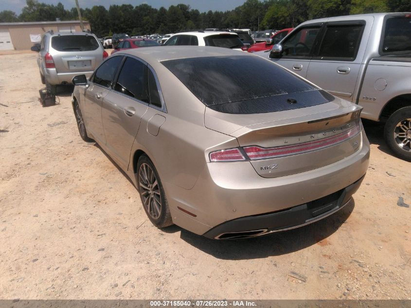 2017 LINCOLN MKZ PREMIERE - 3LN6L5A9XHR633902