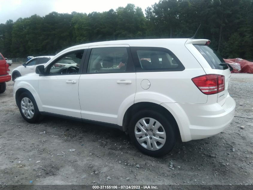2014 DODGE JOURNEY AMERICAN VALUE PKG - 3C4PDCABXET186211