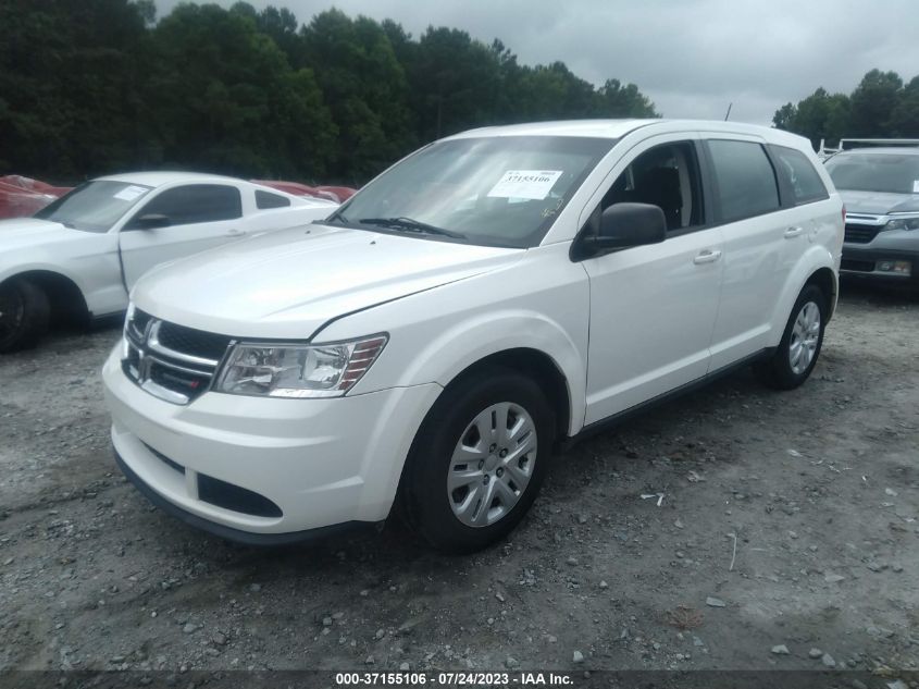 2014 DODGE JOURNEY AMERICAN VALUE PKG - 3C4PDCABXET186211