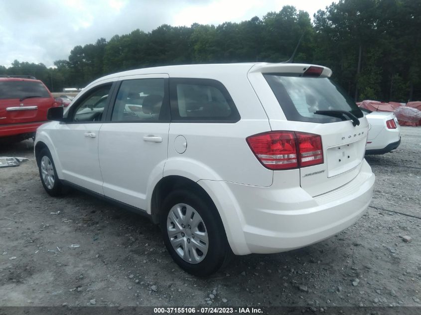 2014 DODGE JOURNEY AMERICAN VALUE PKG - 3C4PDCABXET186211