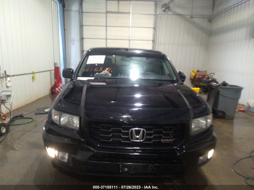 2013 HONDA RIDGELINE SPORT - 5FPYK1F75DB003028