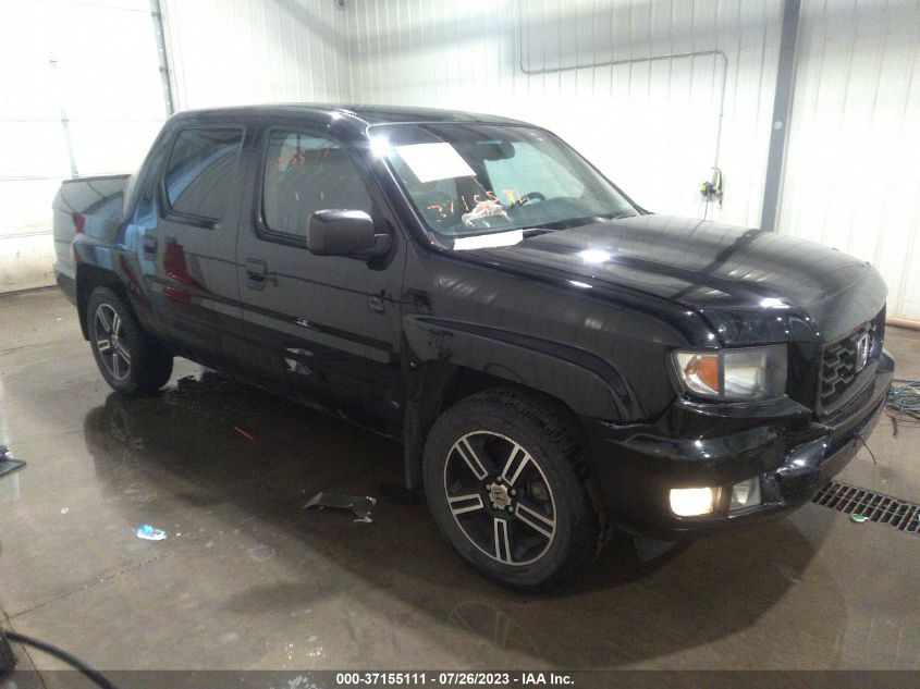 2013 HONDA RIDGELINE SPORT - 5FPYK1F75DB003028
