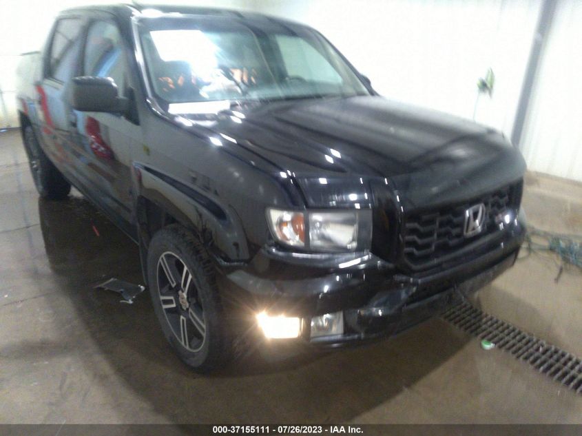 2013 HONDA RIDGELINE SPORT - 5FPYK1F75DB003028
