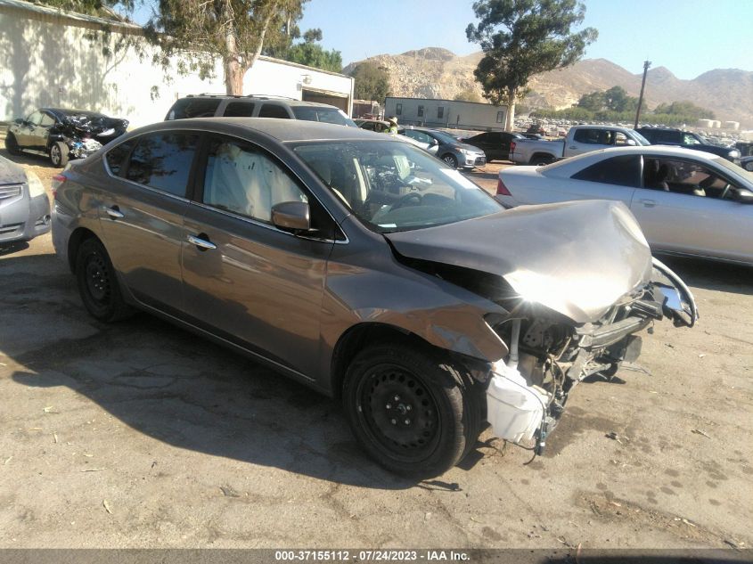 2015 NISSAN SENTRA SV - 3N1AB7AP2FY232460