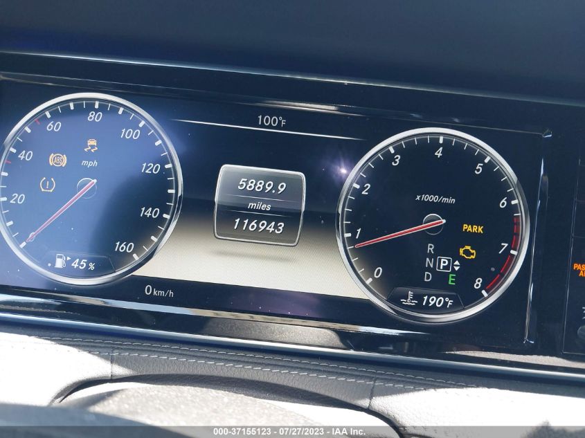 2014 MERCEDES-BENZ S-CLASS S 550 - WDDUG8CB8EA056848
