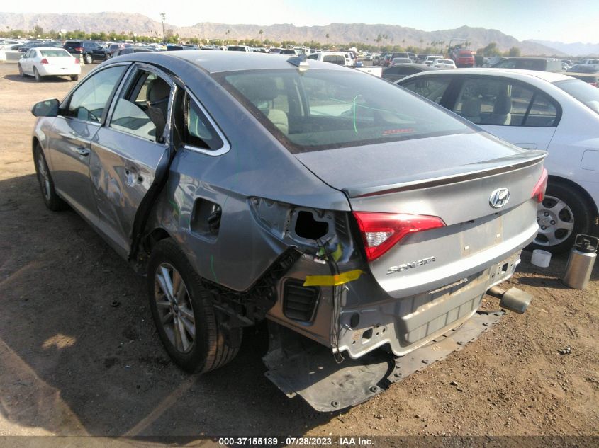 2015 HYUNDAI SONATA 2.4L SE - 5NPE24AF2FH168325