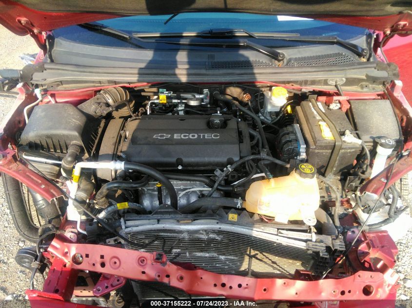 2017 CHEVROLET SONIC LT - 1G1JD5SG0H4124900