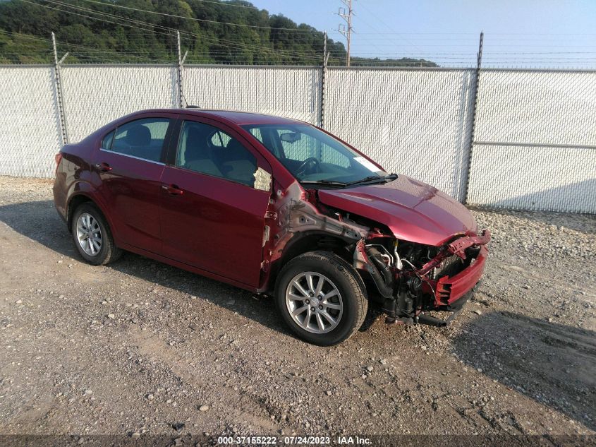 2017 CHEVROLET SONIC LT - 1G1JD5SG0H4124900
