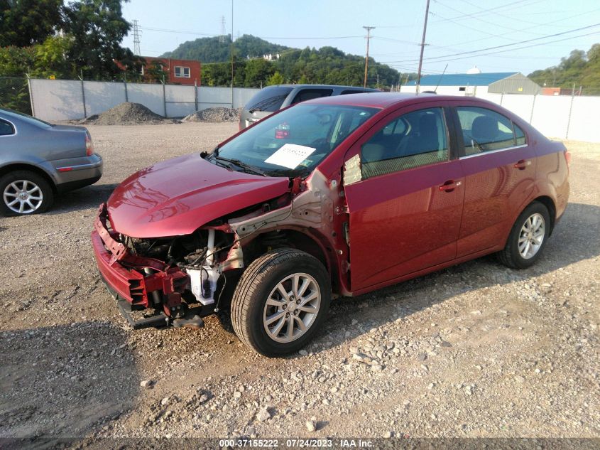 2017 CHEVROLET SONIC LT - 1G1JD5SG0H4124900