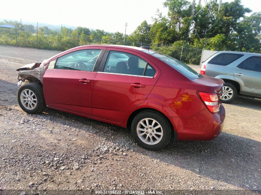 2017 CHEVROLET SONIC LT - 1G1JD5SG0H4124900