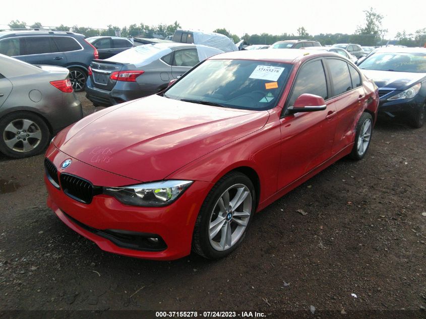 2016 BMW 3 SERIES 320I - WBA8E1G54GNT37454