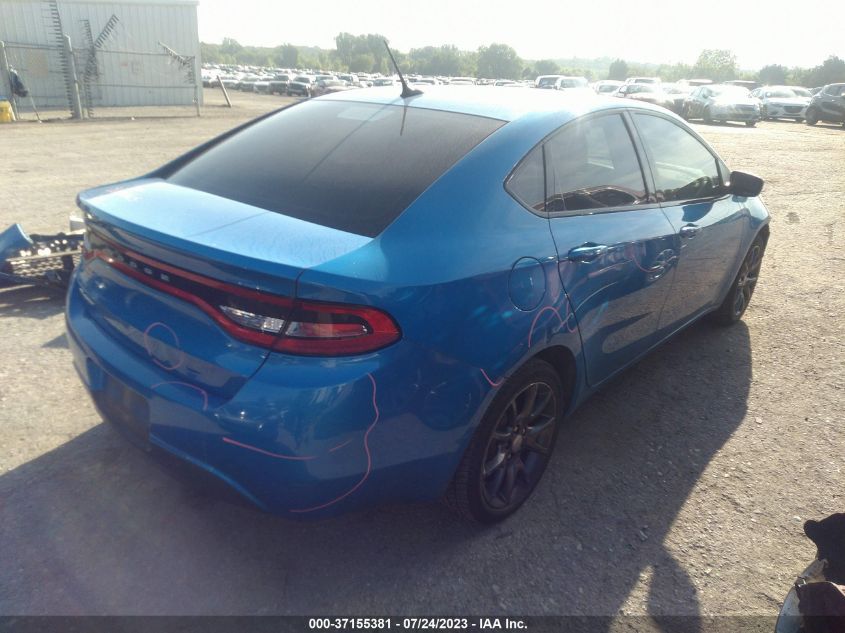 2016 DODGE DART SE - 1C3CDFAA5GD736600