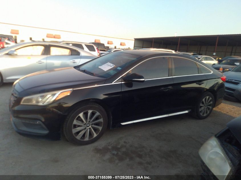 2015 HYUNDAI SONATA SPORT/LIMITED - 5NPE34AF1FH063871