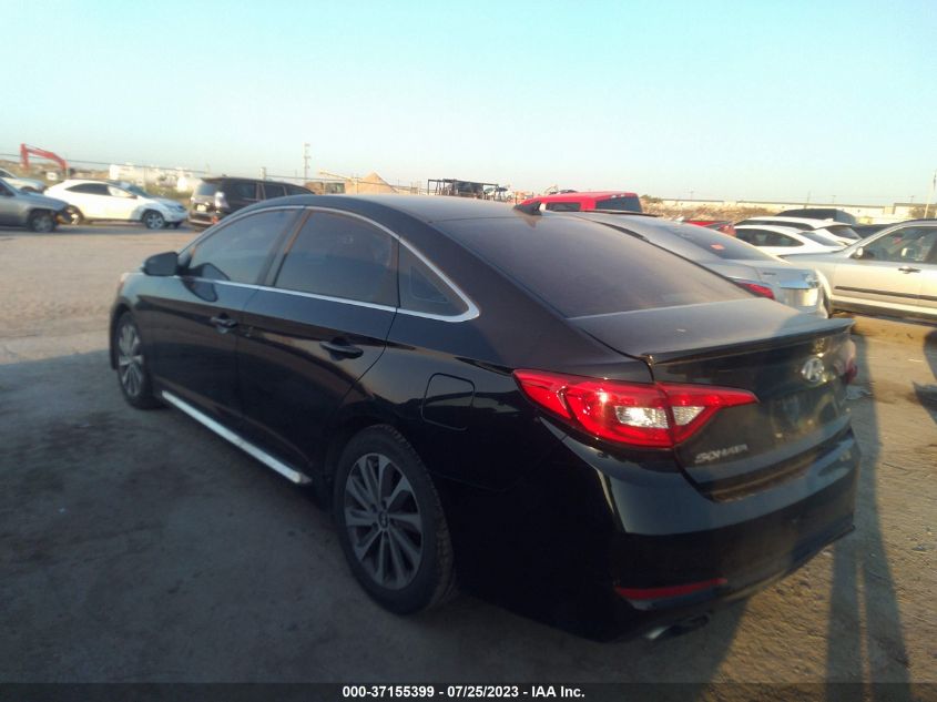 2015 HYUNDAI SONATA SPORT/LIMITED - 5NPE34AF1FH063871