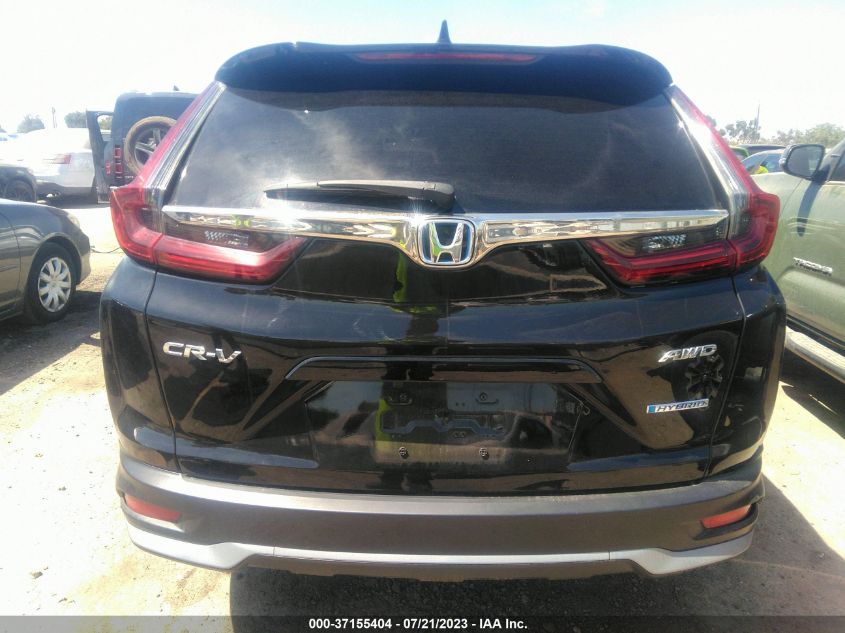 2021 HONDA CR-V HYBRID EX-L - 7FART6H88ME003722