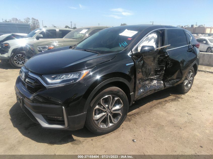 2021 HONDA CR-V HYBRID EX-L - 7FART6H88ME003722