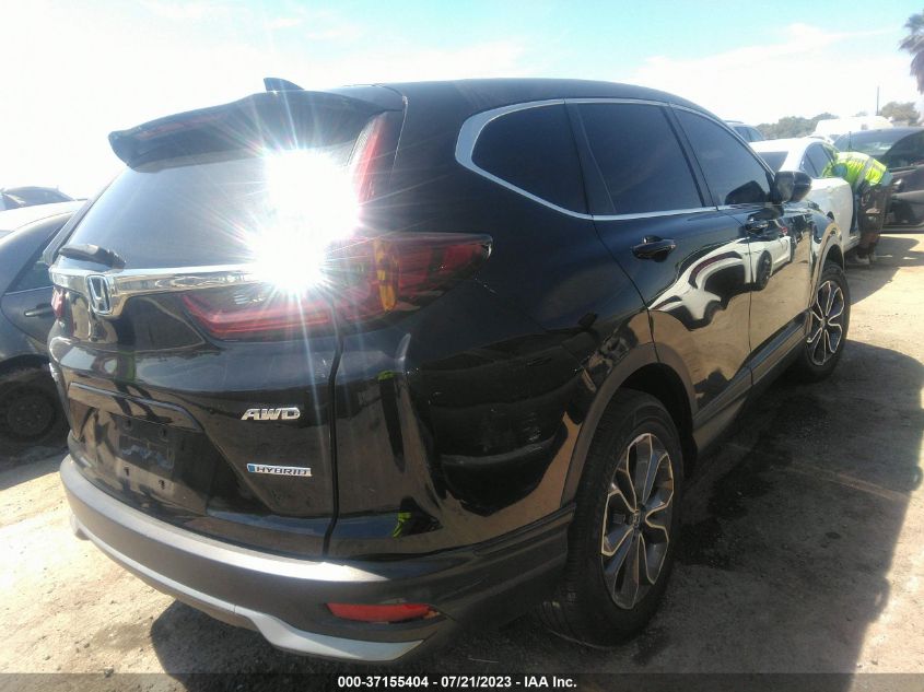 2021 HONDA CR-V HYBRID EX-L - 7FART6H88ME003722