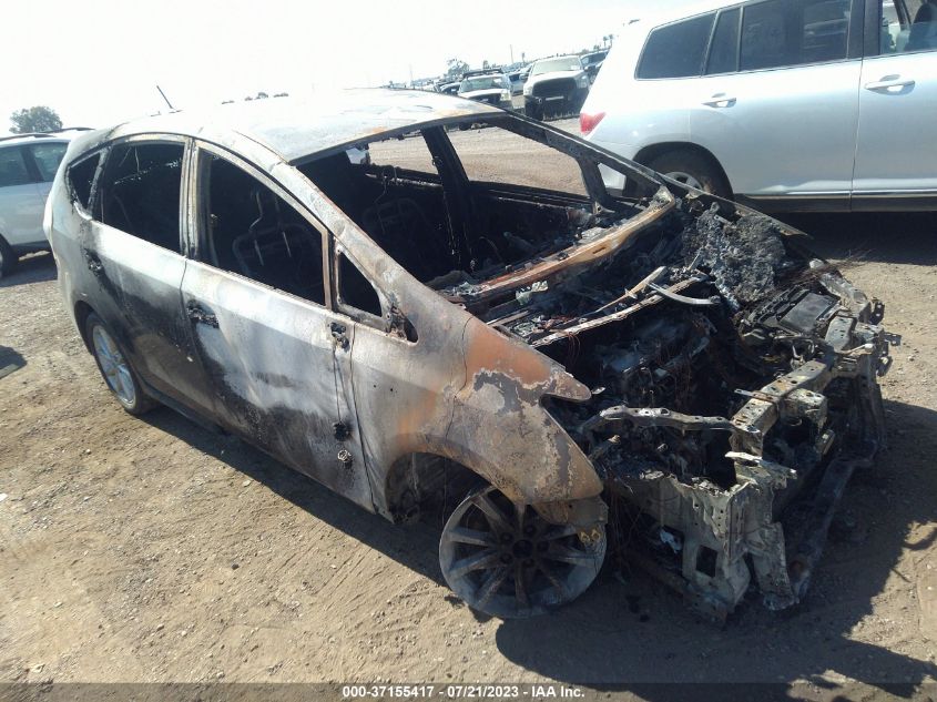 2013 TOYOTA PRIUS V TWO/THREE/FIVE - JTDZN3EU3D3269538