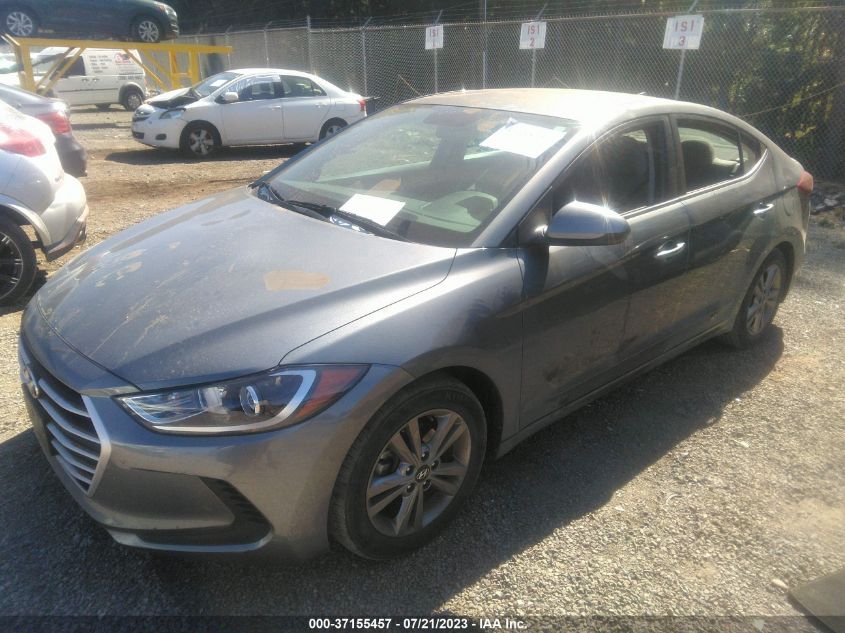 2018 HYUNDAI ELANTRA SEL - KMHD84LF8JU496902